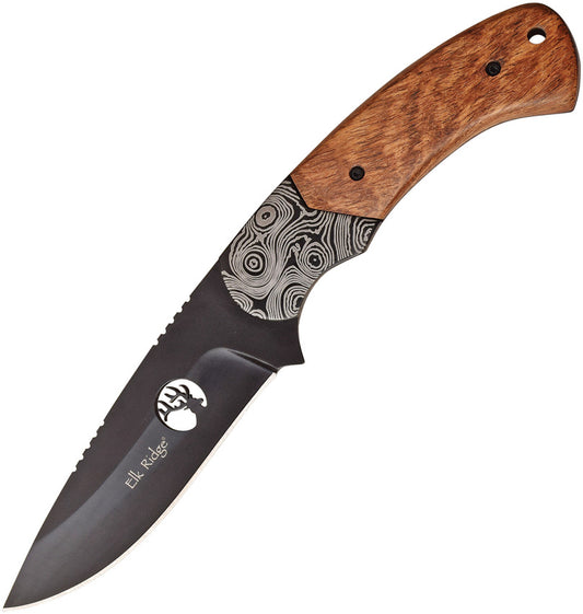 Elk Ridge Fixed Blade Brown ER-200-09BR