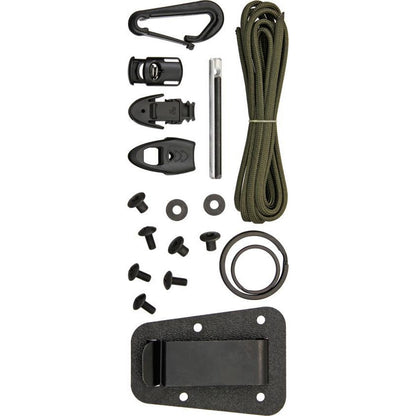 ESEE IZKIT Izula Kit Parts with Survival Information Card
