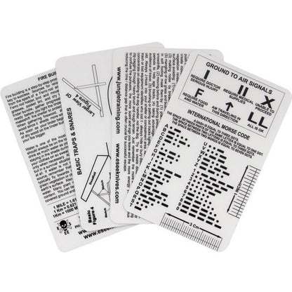 ESEE SURVCARD Izula Gear Survival Card Set
