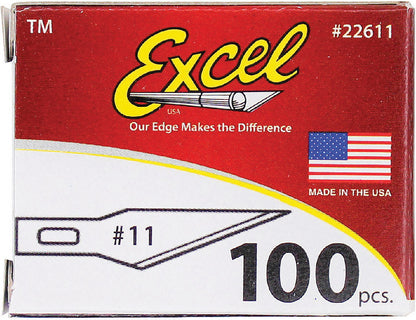 Excel Blades 22611 No 11 Double Honed Blade 100pk
