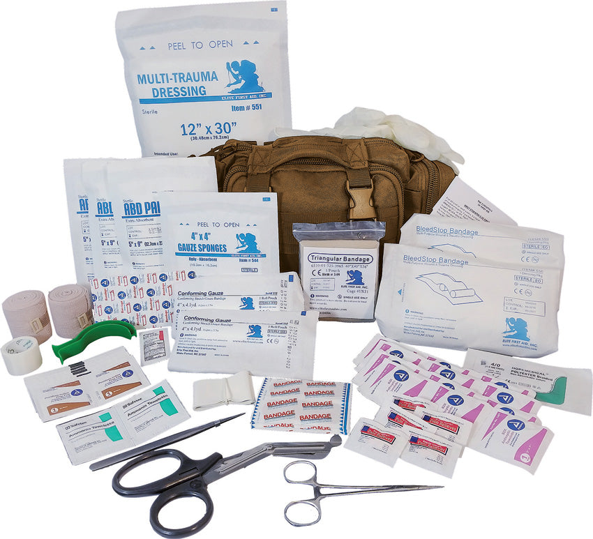Elite First Aid First Aid Rapid Response Bag 143 TAN