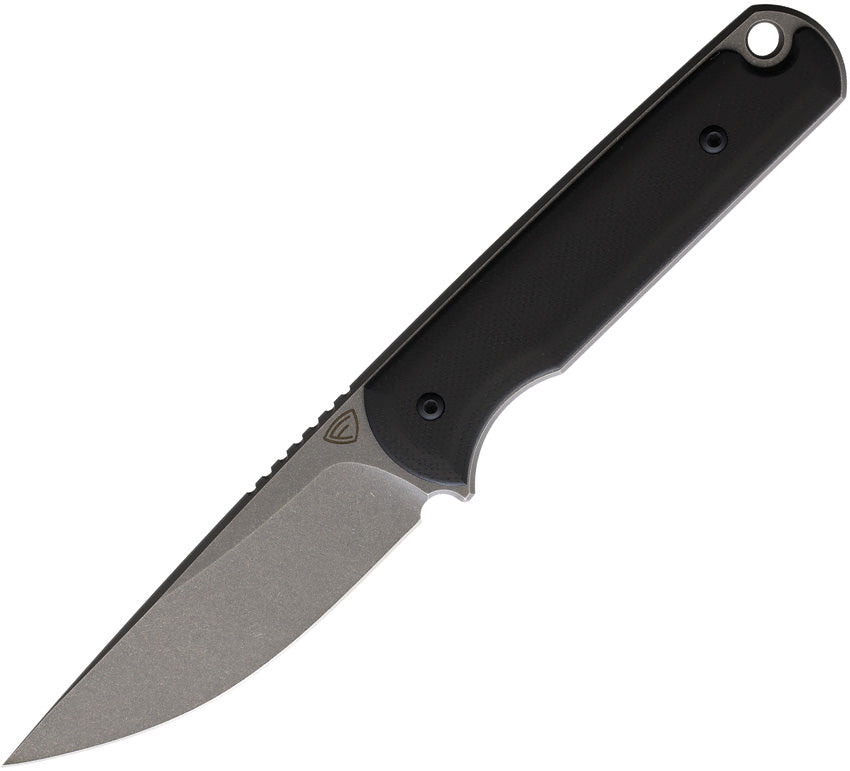 Ferrum Forge Knife Works Lackey Fixed Blade Black LACKEY G10 BLACK 9CR18MOV