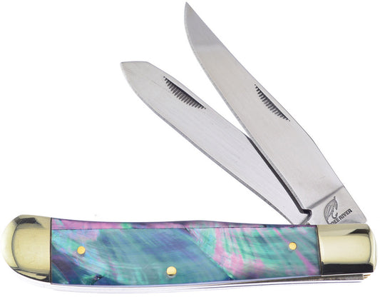 Frost Cutlery Trapper Sea Pearl OC-108SBP