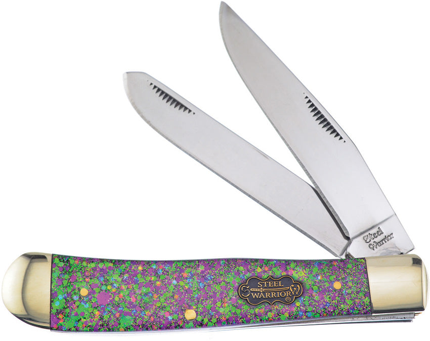 Frost Cutlery Trapper Mardi Gras SW-108MG