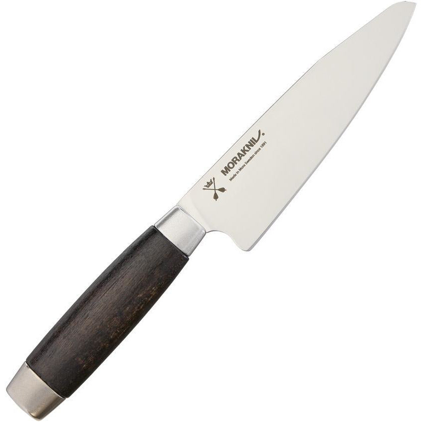 Mora Classic Utility Knife with Black Wood Handle