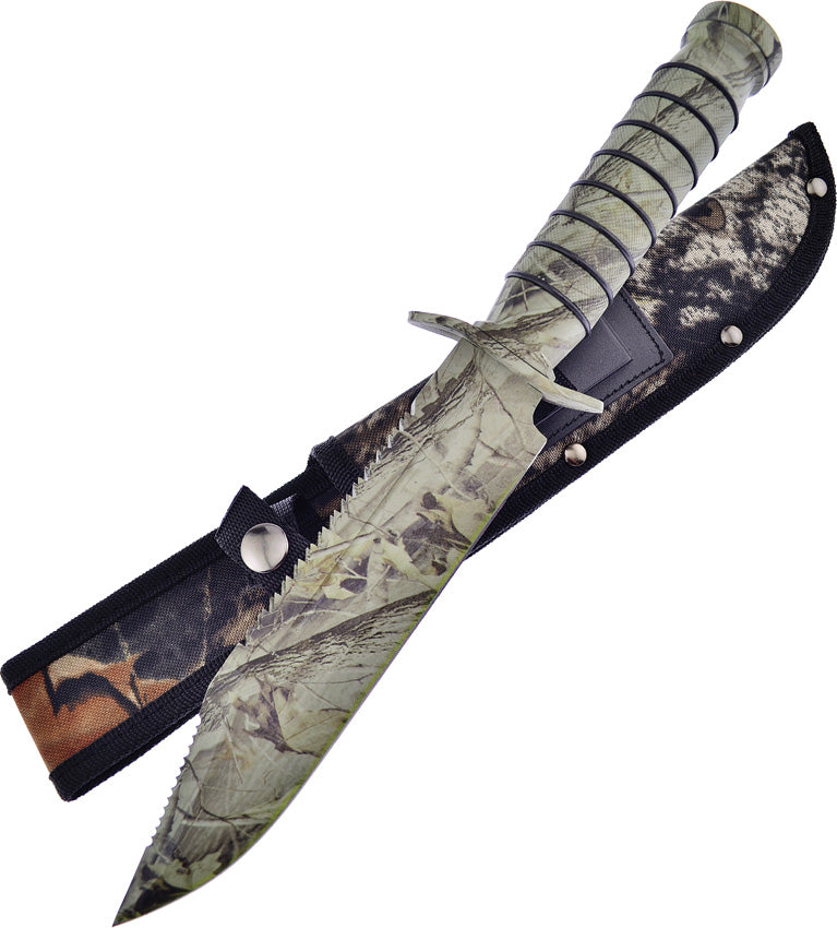Frost Cutlery Whitetail Bowie Camo WT-700