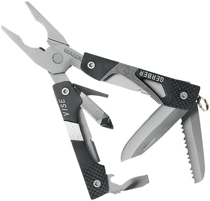 Gerber Vise Keychain Multi-Tool – Black (31-000021)