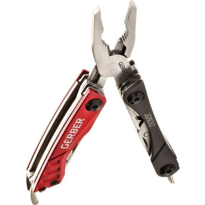 Gerber Dime Micro Multi-Tool – Red & Black Aluminum | Mjoutdoorsgear UK