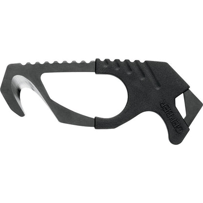 Gerber Strap Cutter – Black Rescue Hook Knife | Mjoutdoorsgear UK