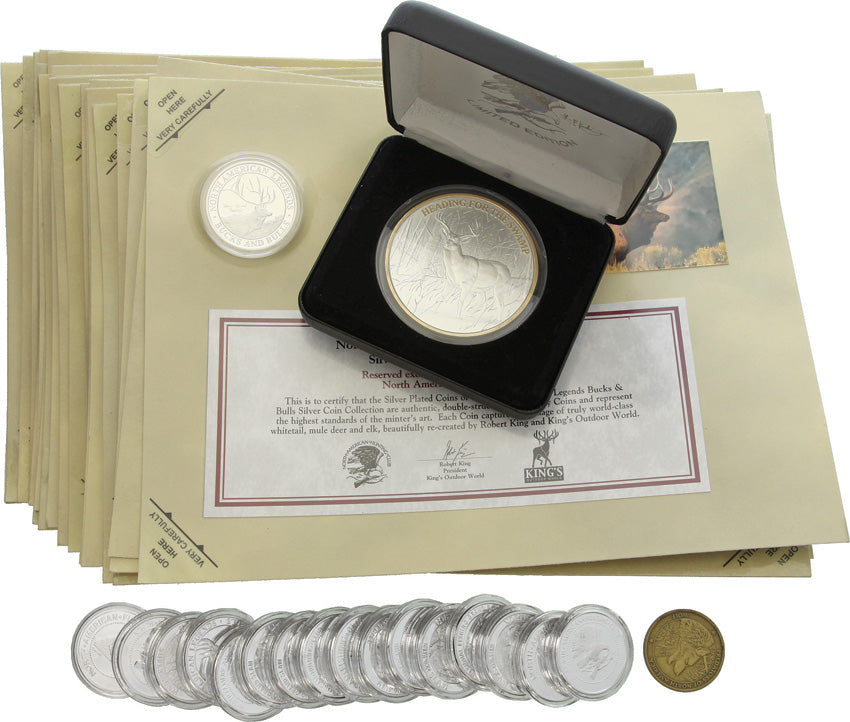 Miscellaneous Wildlife Coin Assortment 50pc WILDLIFE COIN