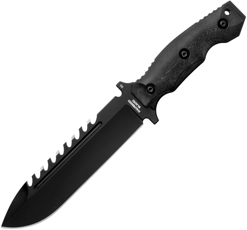 Halfbreed Blades Large Survival Knife Black LSK-01 BLK