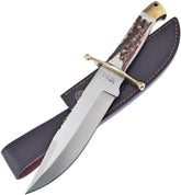Hen & Rooster Deer Stag Leather Sheath HR-0040