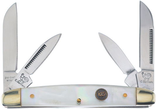 Hen & Rooster Congress Mother of Pearl 214-SMOP