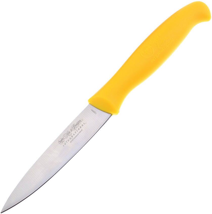 Hen & Rooster Paring Knife Yellow HRI-053Y