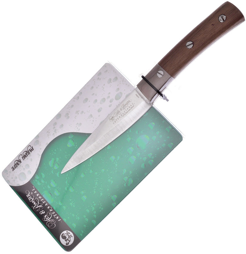 Hen & Rooster Paring Knife Walnut HRI-061SS