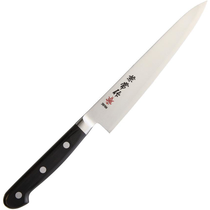 Kanetsune Chef's Knife with Black Handle