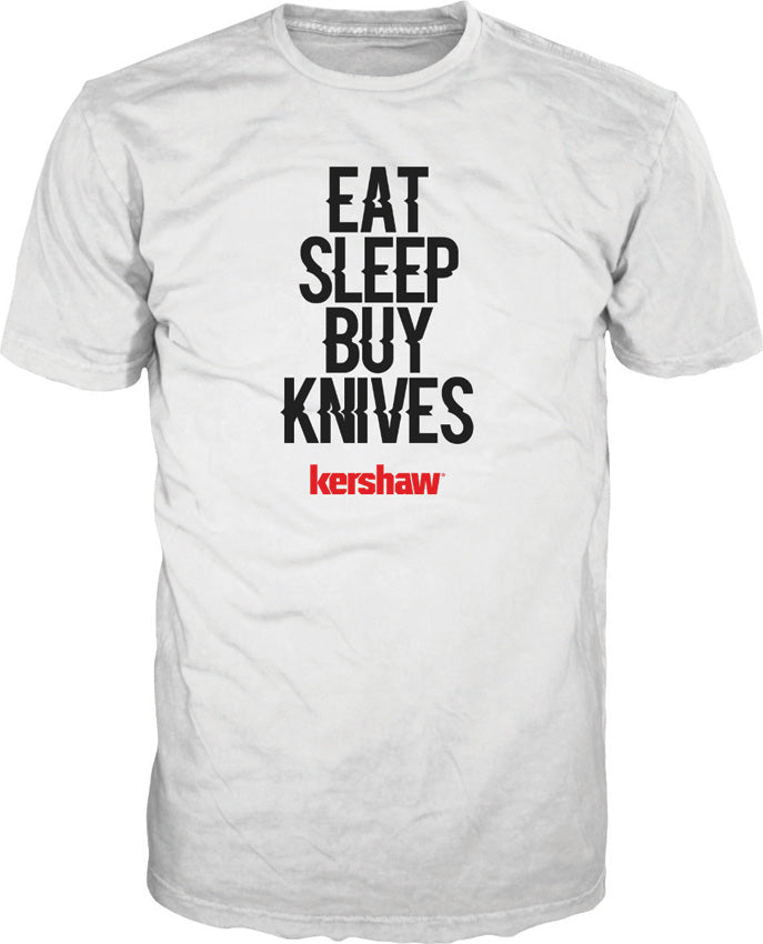 Kershaw Eat Sleep Buy Knives T-Shirt M SHIRTKER2021M