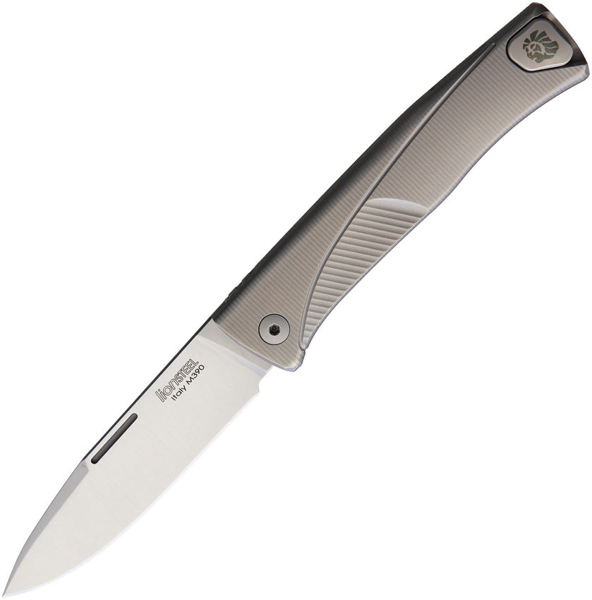 LionSTEEL Thrill Slip Joint Gray Ti TL GY
