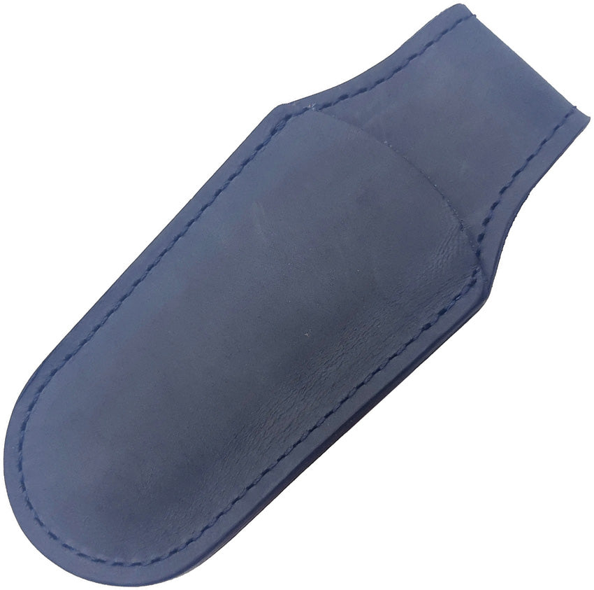 MKM-Maniago Knife Makers Magnetic Leather Pocket Sheath MK PLSM01-BL