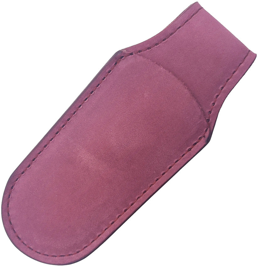 MKM-Maniago Knife Makers Magnetic Leather Pocket Sheath MK PLSM01-BU
