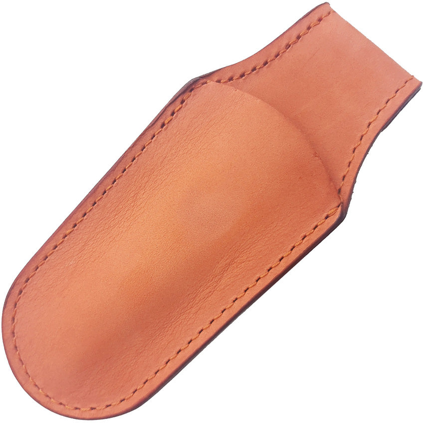 MKM-Maniago Knife Makers Magnetic Leather Pocket Sheath MK PLSM01-OR