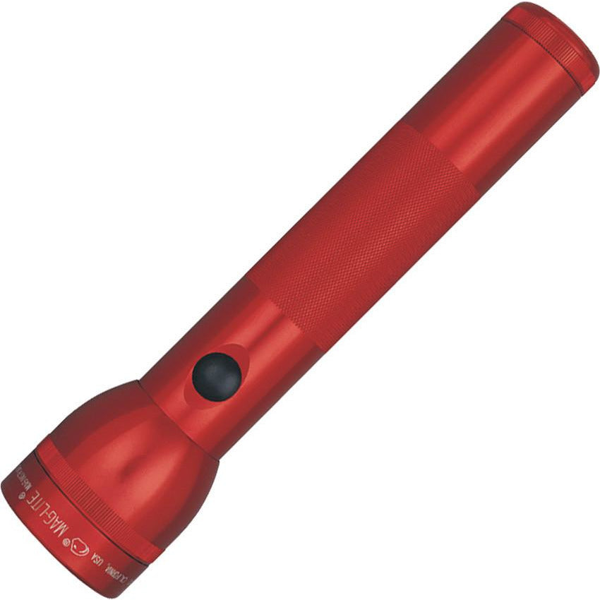 Mag-Lite Two D Cell Red