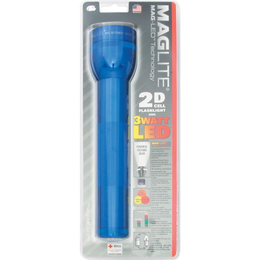 Mag-Lite 2D Cell Flashlight Blue