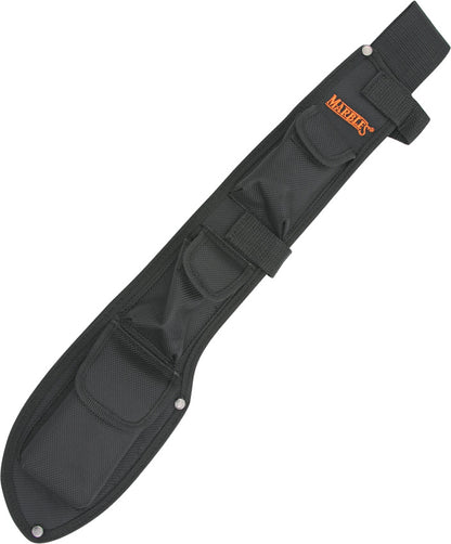 Marbles 33514S Bolo Camp Knife Belt Sheath with Heavy Black Nylon Construction

