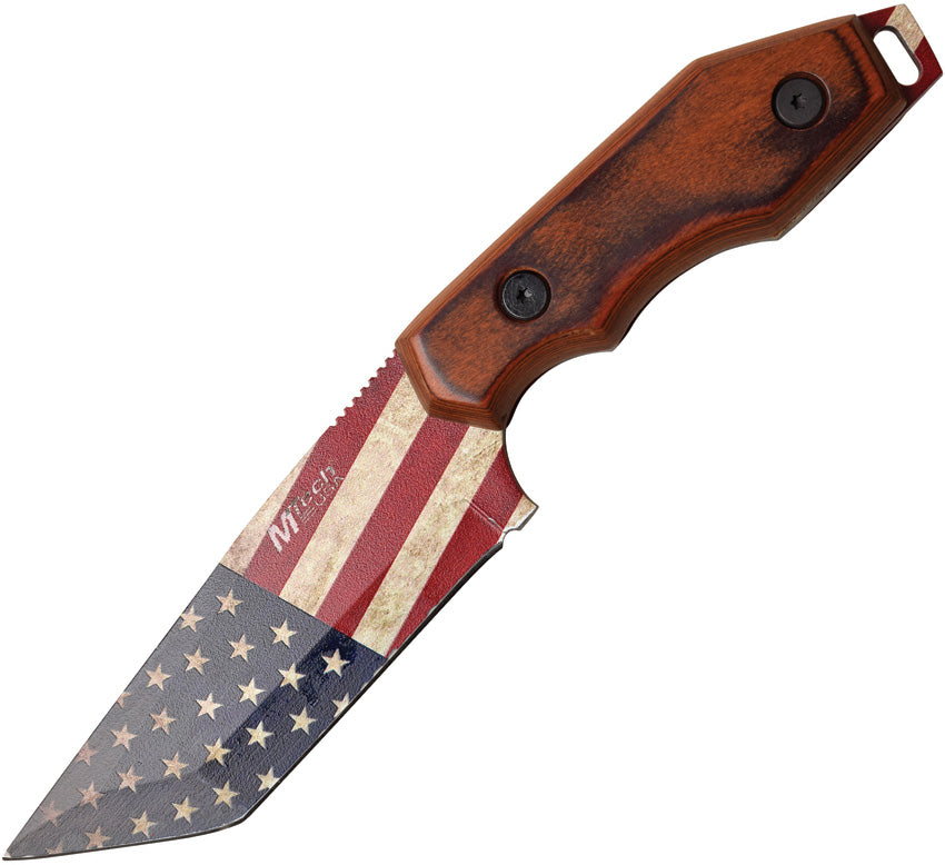 MTech American Flag Fixed Blade MT-20-87A