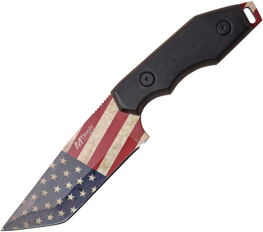 MTech American Flag Fixed Blade MT-20-87BA