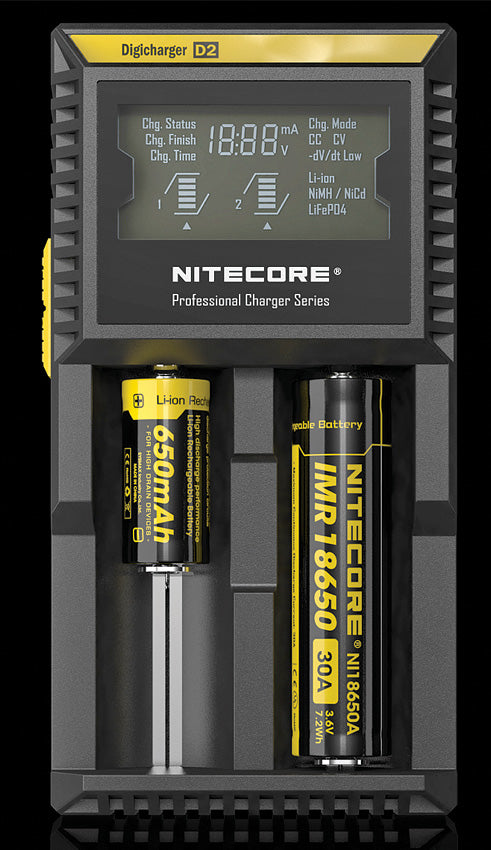 Nitecore Digicharger Battery Charger D2 D2
