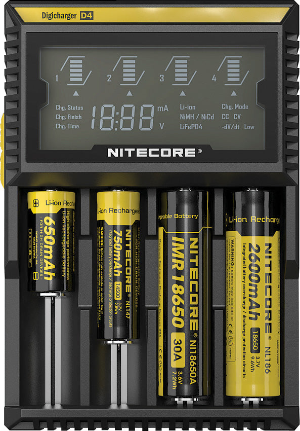 Nitecore Digicharger Battery Charger D4 D4