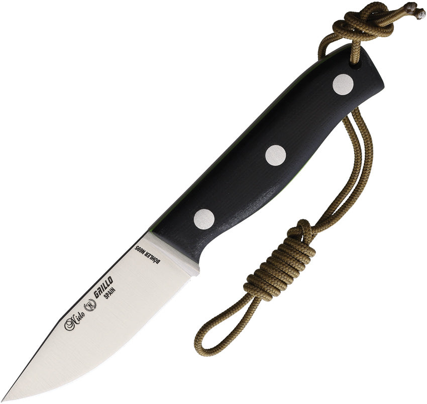 Nieto Grillo Fixed Blade Black G10 130-G10