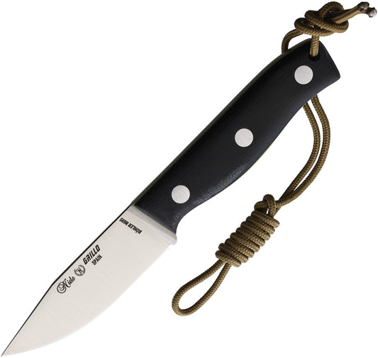 Nieto Grillo Fixed Blade Black G10 130-G10