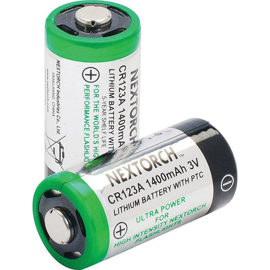 Nextorch NT123A Replacement Batteries