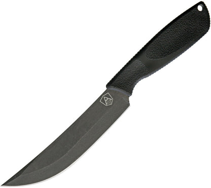 Ontario 9711 SPA Black Fixed Blade Knife Black Handles
