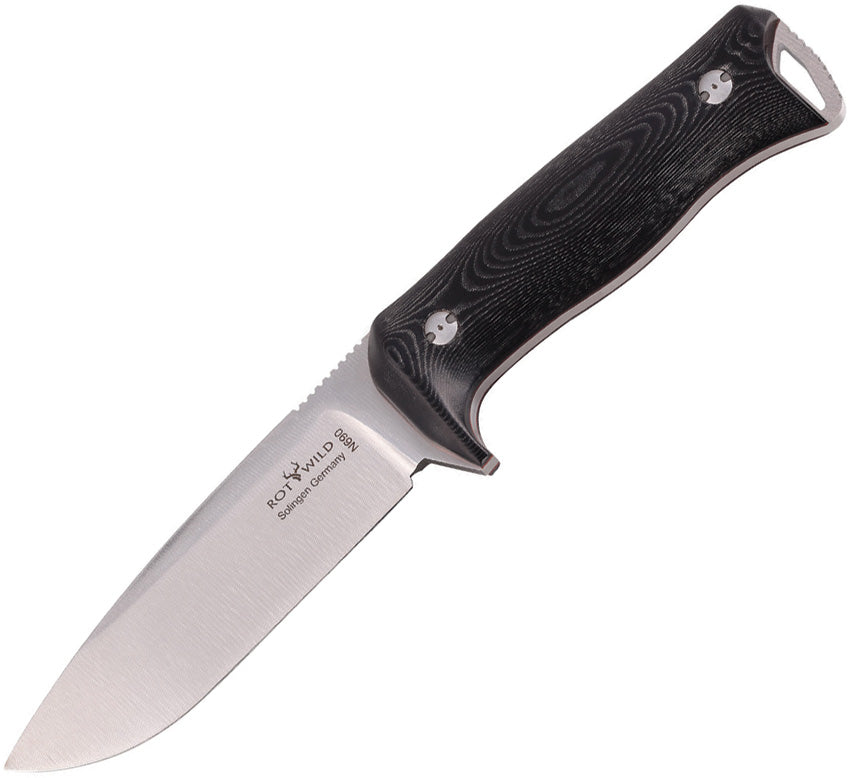 OTTER-Messer Rotwild Hunter Black Micarta RWF 01 B MI