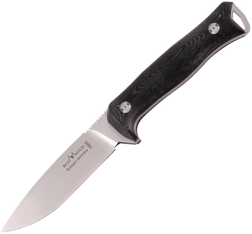 OTTER-Messer Rotwild Sperber Black Micarta RWF 03 B MI