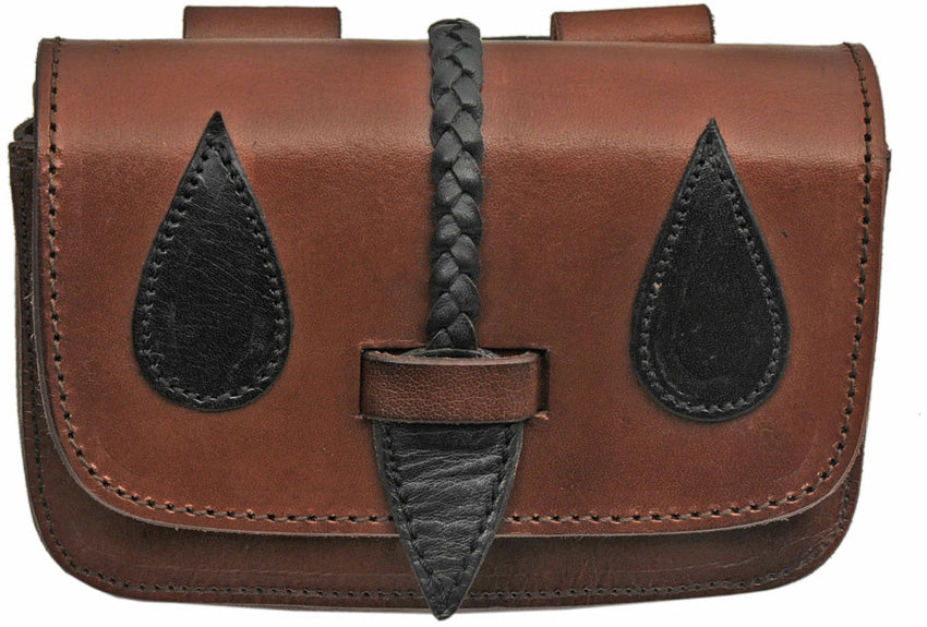 Pakistan Medieval Belt Bag Black/Brown HS-4421