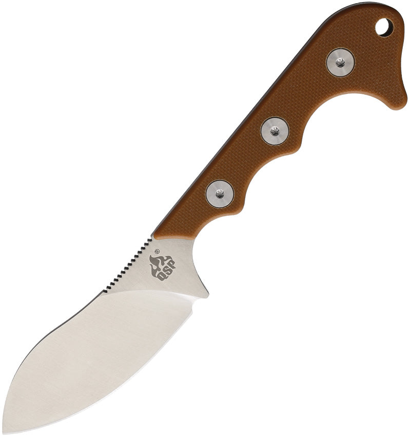 QSP Knife Neckmuk Neck Knife Brown QS125-B