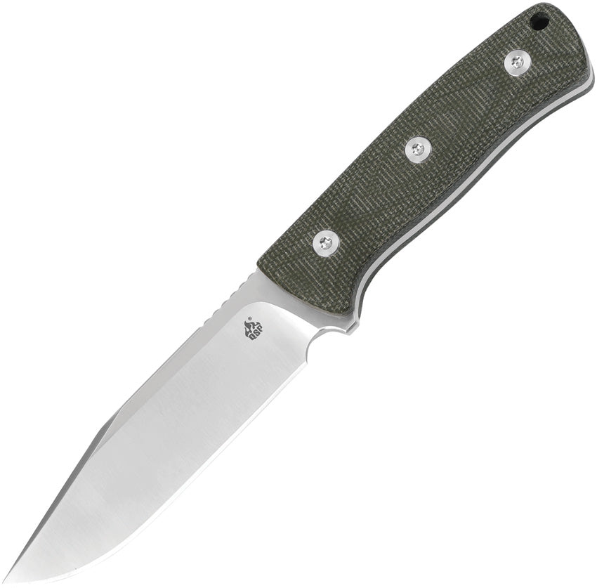 QSP Knife Bison Fixed Blade Green QS134-C