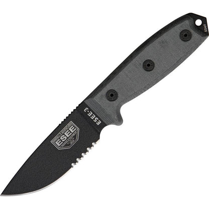 ESEE Model 3 Part Serrated ES-3S