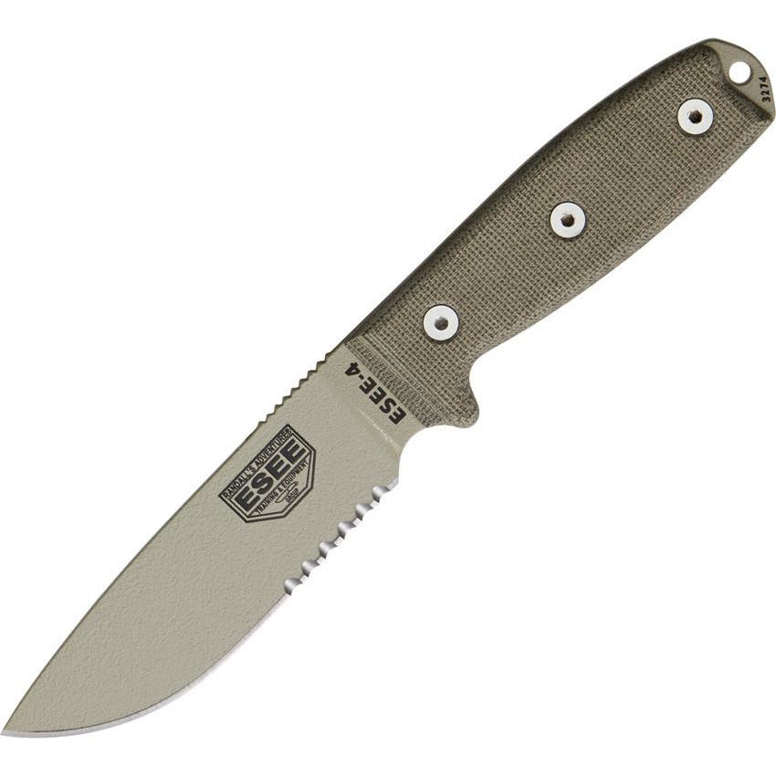ESEE Model 4 Part Serrated