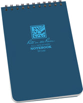 Rite in the Rain Top-Spiral Notebook 4x6 Blue 246