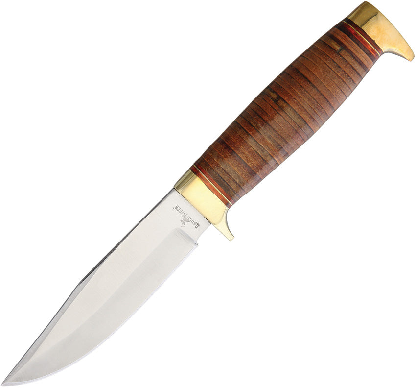 Rough Ryder Hunter Stacked Leather Handle RR1637 /958 /1025 HDL