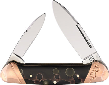 Rough Ryder Canoe Copper Swirl Folding Knife
