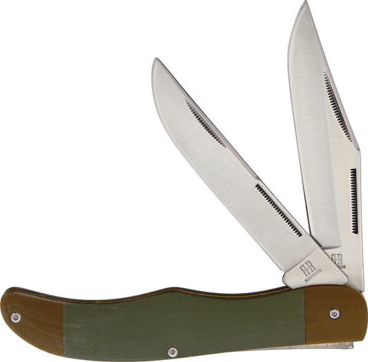 Rough Ryder Classic Folding Hunter G10 RR2087KB223R GREEN G10