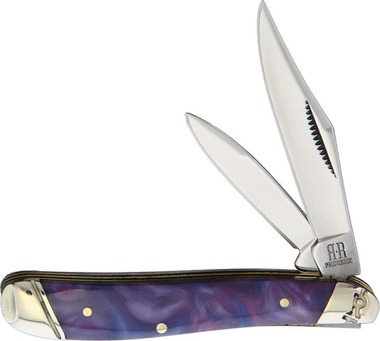 Rough Ryder Peanut Purple Swirl RR2150 / KB206R