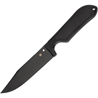 Spyderco Street Bowie Fixed Blade Knife Black VG-10 (5.05")