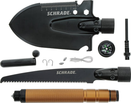 Schrade 1124292 Shovel Saw Combo Outdoor Kit